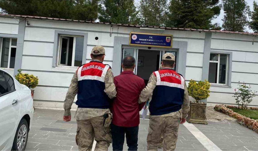 Ergani’de 19 yıl 7 ay hapis cezası bulunan firari yakalandı