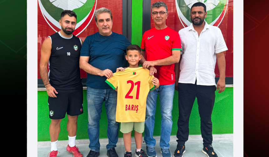 Amedspor’dan minik taraftara anlamlı jest