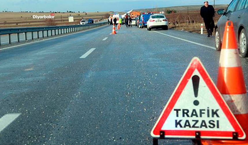 Diyarbakır Çermik’te kaza: 4 kişi yaralandı