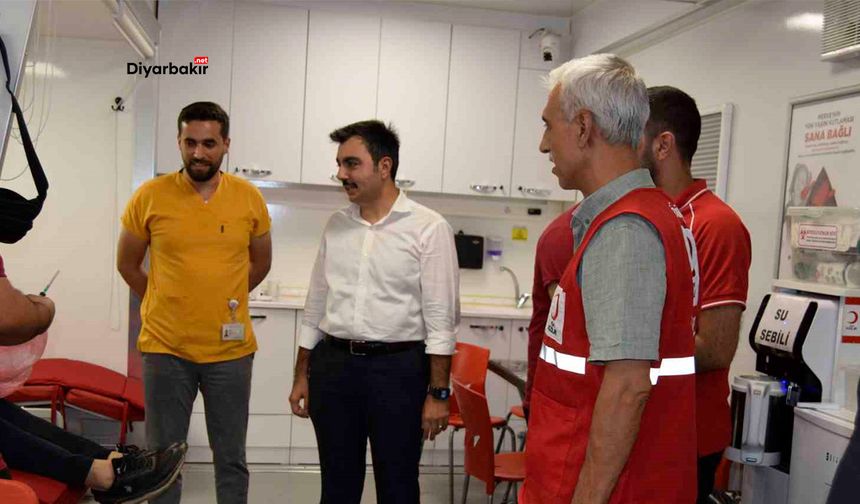 Dicle’de Türk Kızılay’ından kan bağışı kampanyası