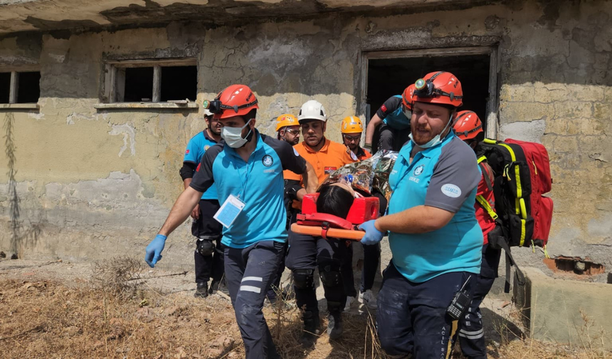 Diyarbakır’da gerçeği aratmayan UMKE tatbikatı