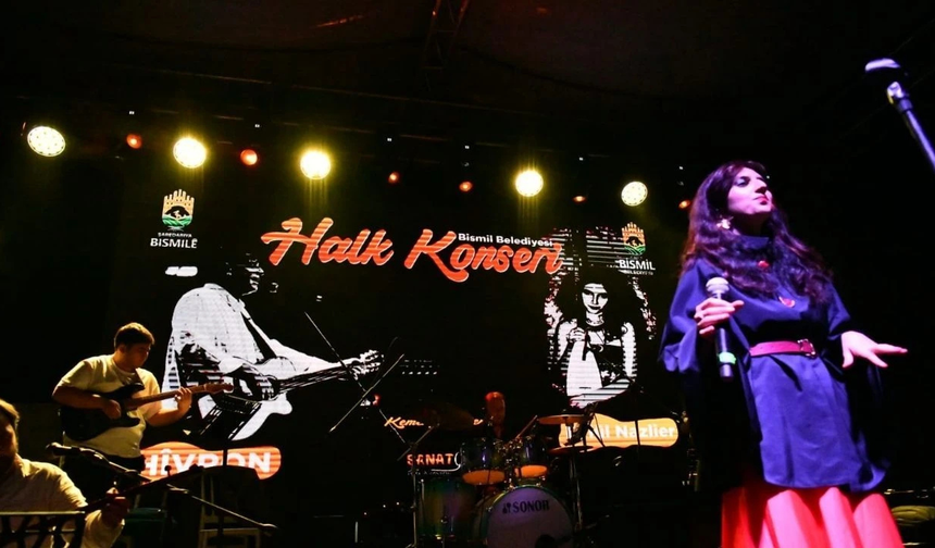 Bismil coştu: Hivron ve Eylül nazlıer sahneyi salladı