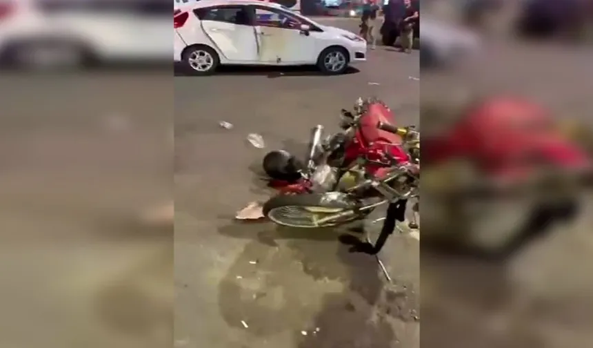 Diyarbakır’da motosiklet kazası