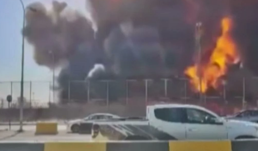 Irak’ta Petrol deposu yangını: Patlama can aldı