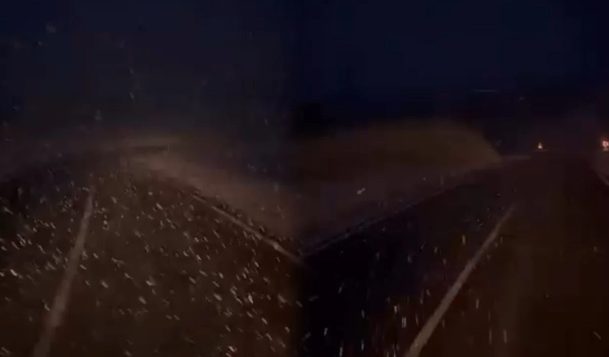 Diyarbakır Kışa merhaba dedi: İlk Kar yağdı