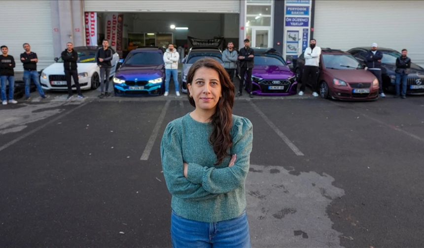 Diyarbakır’da modifiye tutkunları kadın önderliğinde bir araya geldi