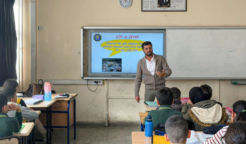 Diyarbakır’da öğrencilere çevre ve sıfır atık eğitimi verildi