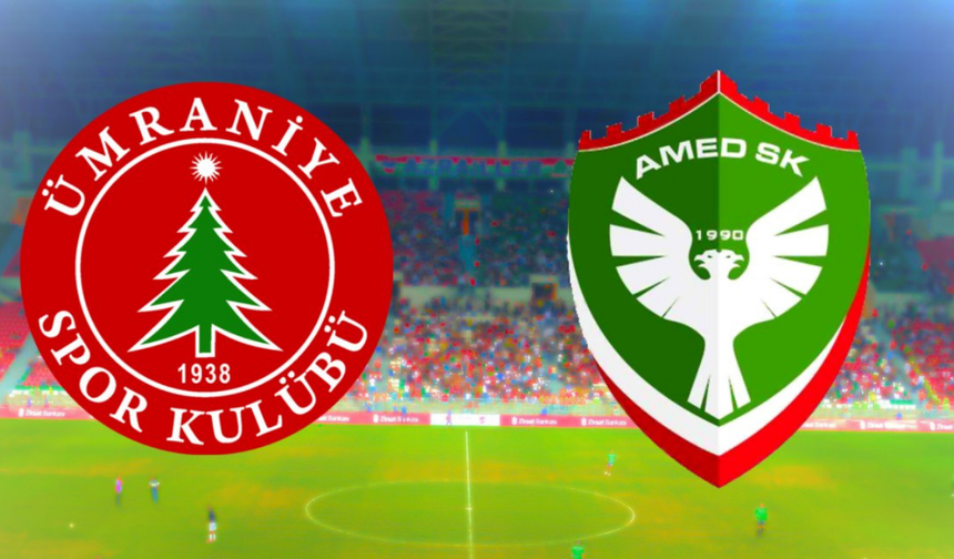 Ümraniyespor 3 Amedspor 4 maçın özeti