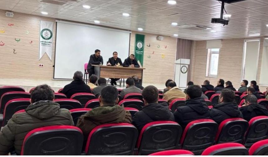 Dicle'de okul müdürleri toplandı: Akademik başarı ve projeler masaya yatırıldı