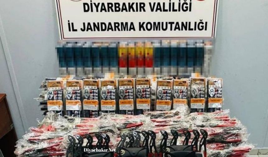 Diyarbakır'da jandarmadan kaçakçılık operasyonu: 31 şüpheliye işlem