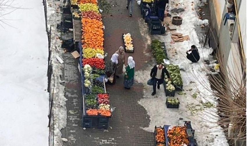 Diyarbakır'ın ilçesinde 3 haftadan sonra pazar kuruldu: Vatandaş ve esnaf nefes aldı