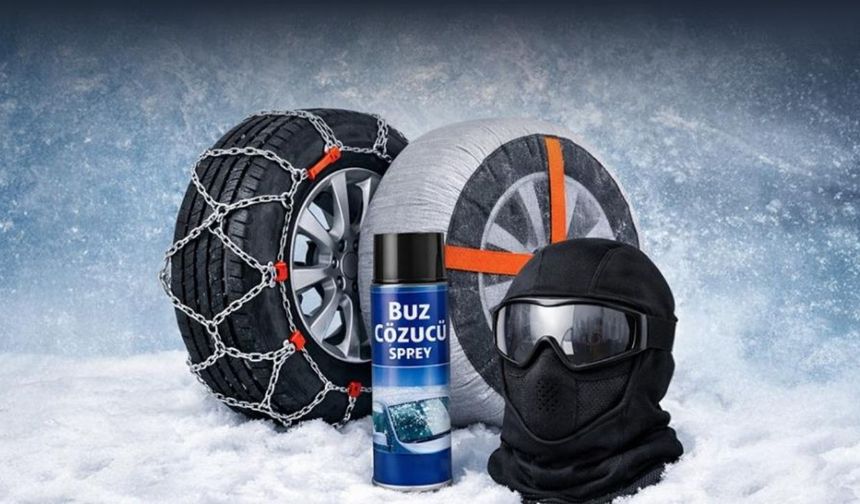 Diyarbakır'da lastik zinciri talebi patladı: Satışlar 10 kat arttı