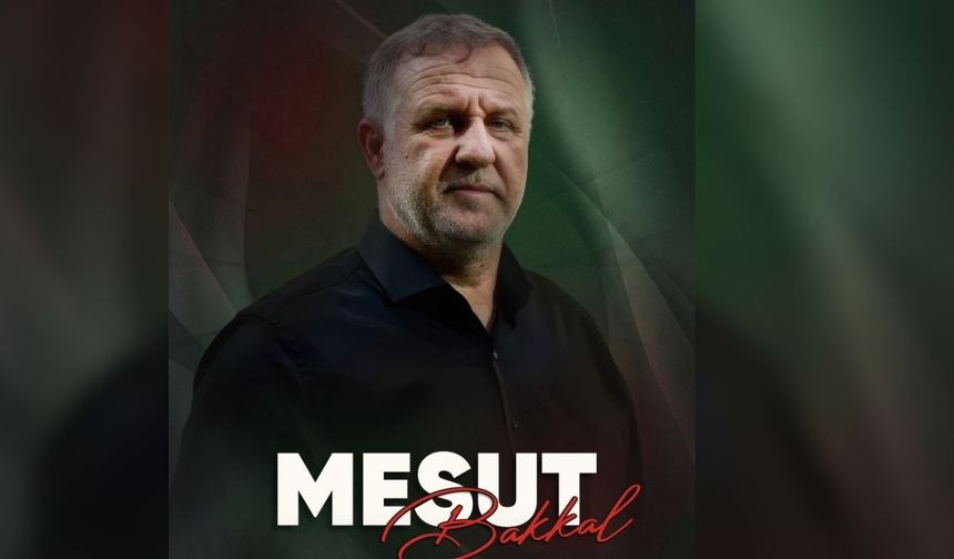 Amedspor Mesut Bakkal'ı resmen açıkladı: İşte sözleşme süresi