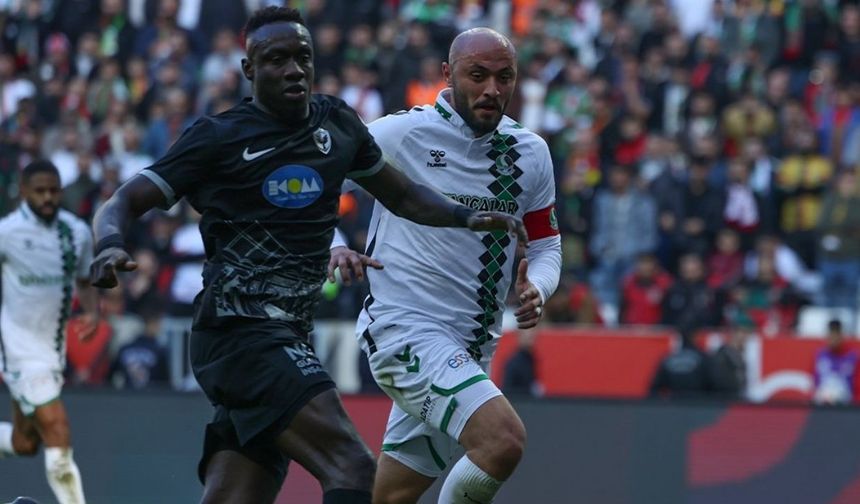Amedspor evinde Sakaryaspor'a takıldı: Liderlik koltuğundan oldu