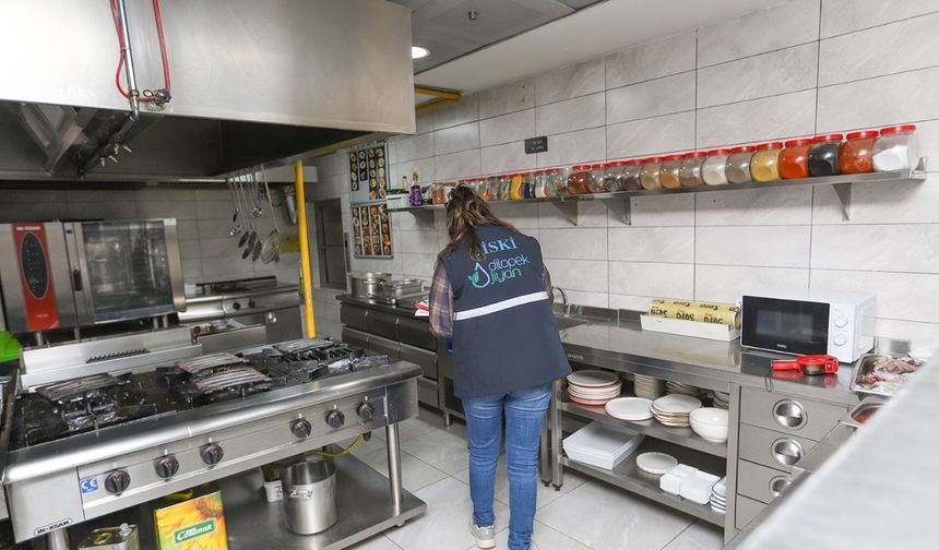 DİSKİ ekipleri firmalara baskın yaptı: Kurala uymayanlara süre verildi