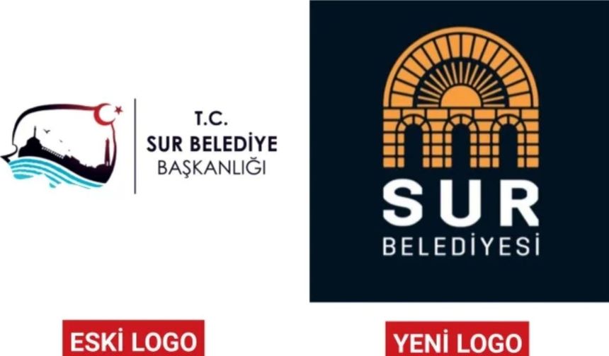 Diyarbakır'da Sur Belediyesi'nden yeni logo açıklaması: Kaymakamlık onayladı