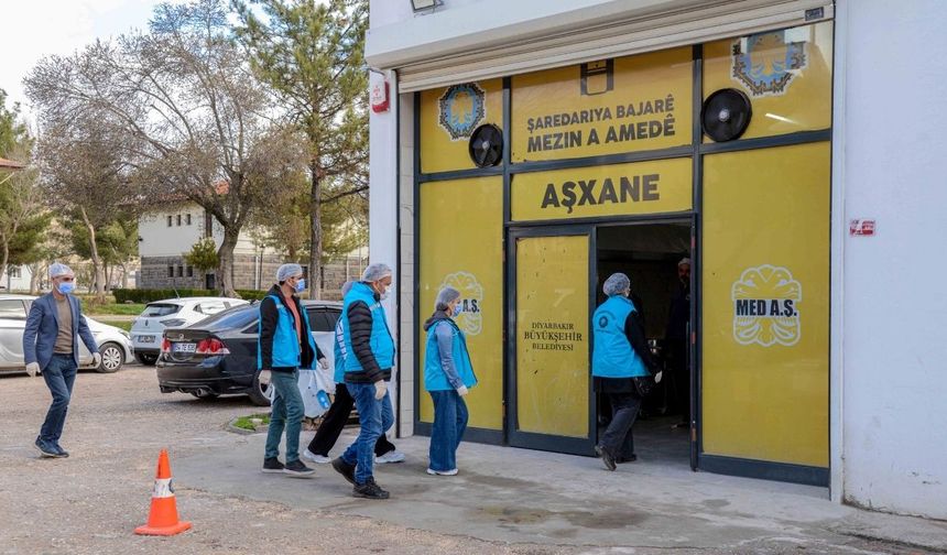 Diyarbakır'da iftar çadırlarında hijyen denetimi yapıldı