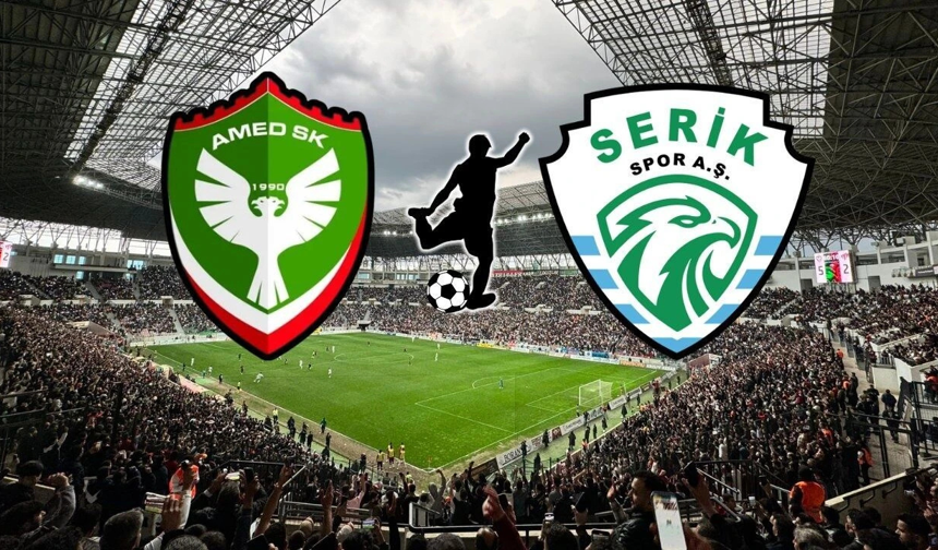 Amedspor 1 -0 Serikpor 29. Hafta Maç Özeti