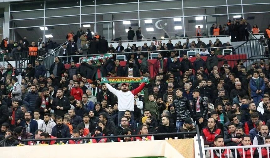 Amedspor Boluspor maçının biletleri satışta: 100 TL'den başlıyor