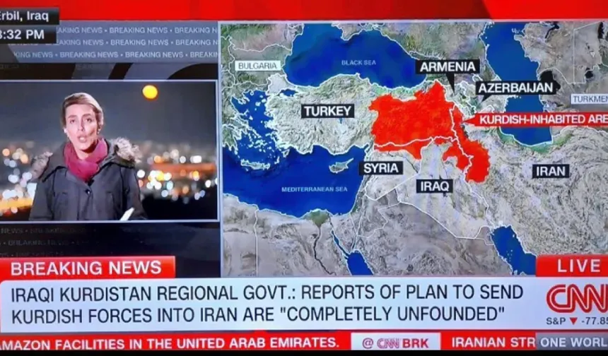 iletişim Başkanlığı'ndan CNN'e "Kürtlerin yaşadığı bölge" tepkisi