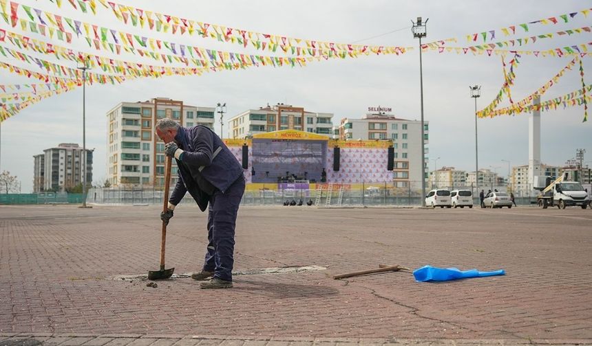 Diyarbakır'da Newroz Parkı yüzbinleri konuk etmeye hazır: Altyapısı tamamlandı