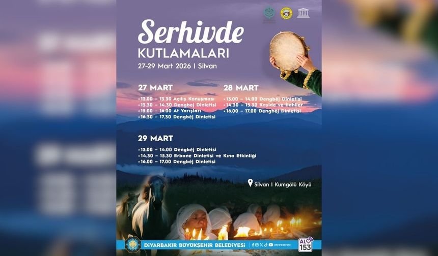 Diyarbakır'da geleneksel şenlik için geri sayım: Silvan'ı heyecan sardı