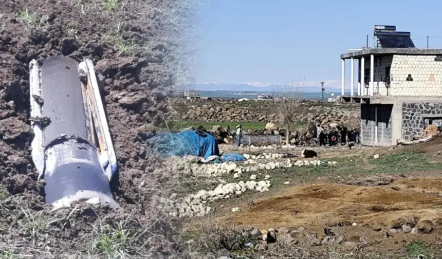 İran'ın attığı füze Diyarbakır'a düştü!