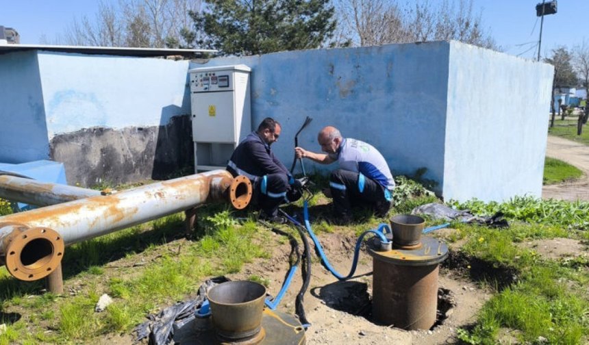 Bismil’de su altyapısı güçlendiriliyor