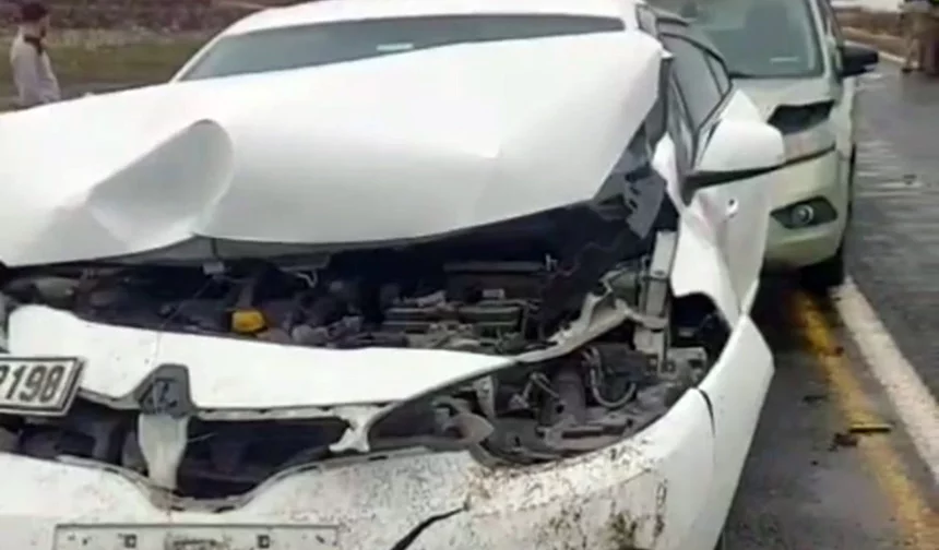 Diyarbakır’da cenaze konvoyunda zincirleme kaza