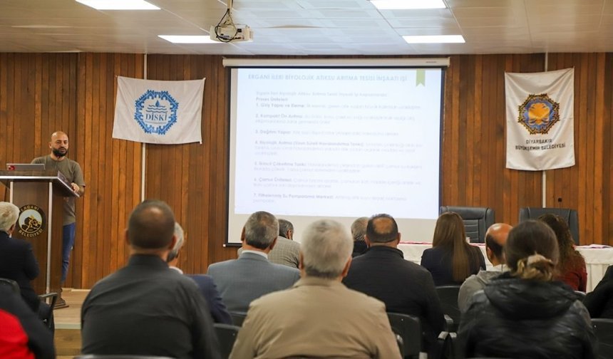 DİSKİ'den Diyarbakır'ın ilçesine 9 milyon euroluk yatırım: Halk toplantısı yapıldı