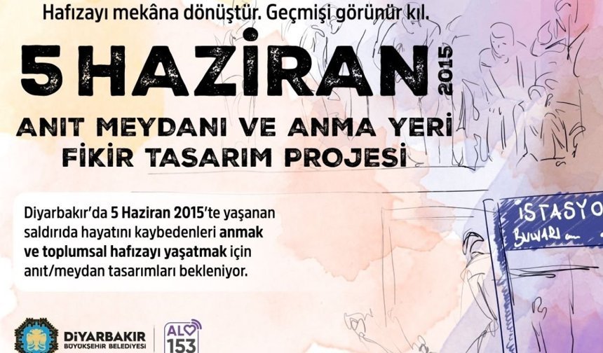 Diyarbakır "Hafıza Rotası"na giriyor: Sanatçılara çağrı yapıldı