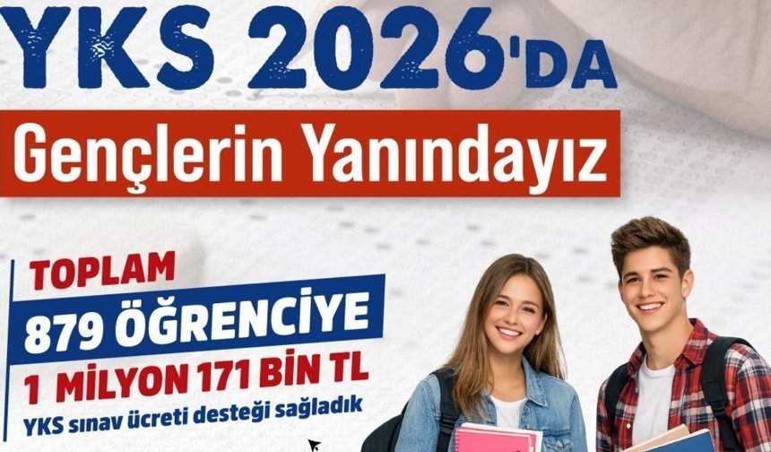 Diyarbakır'da YKS öğrencilerine 1.1 milyon TL destek
