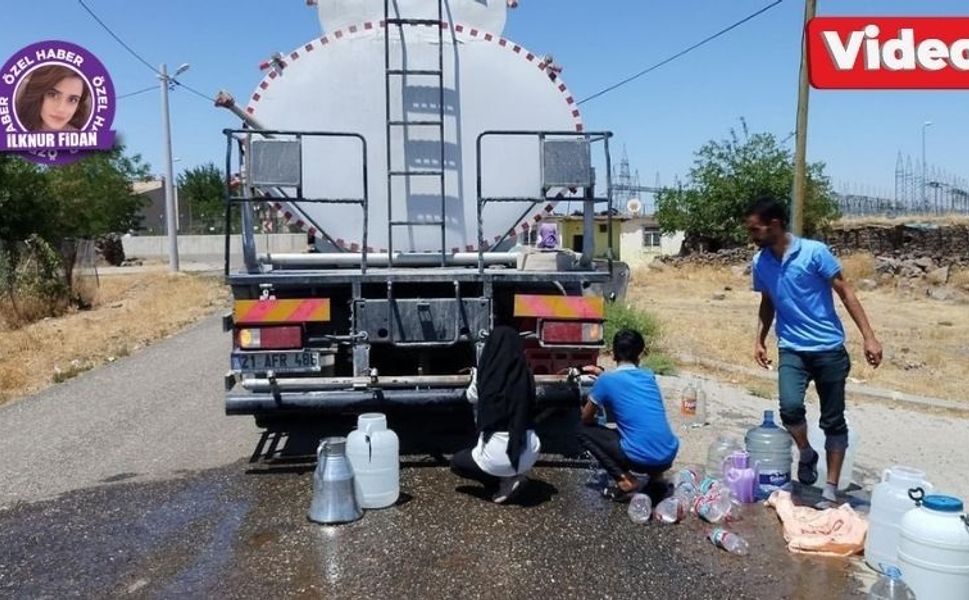 Diyarbakır’da bir mahallede aylardır su yok