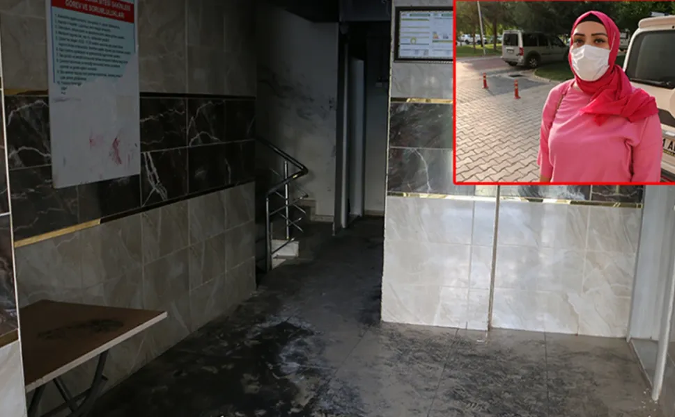 Alevlerin arasından kurtulan kadın o anları anlattı