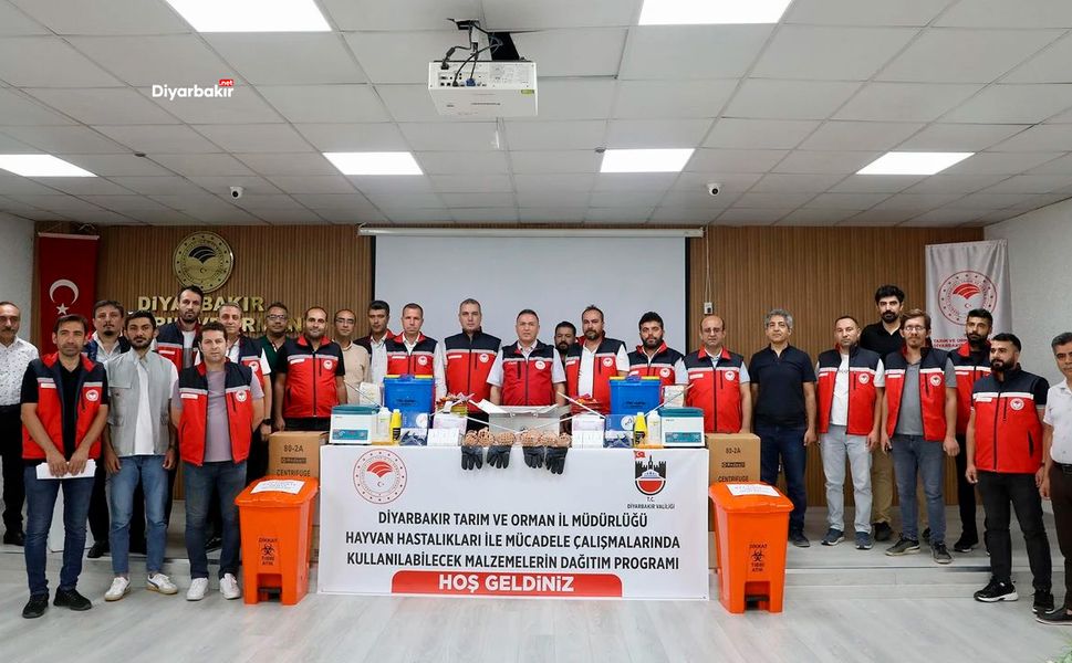 Diyarbakır’da hayvan sağlığı için yeni ekipman desteği