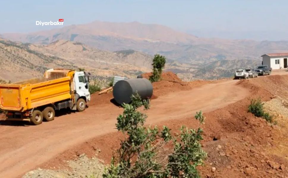 Diyarbakır Lice’de maden çalışmalarına tepki