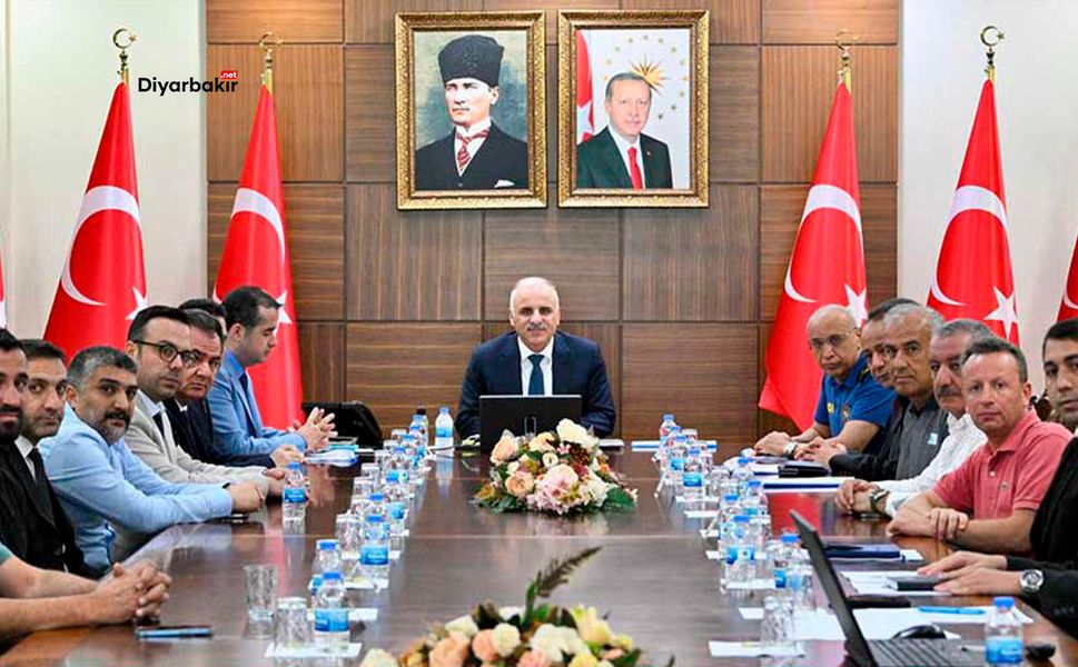 Diyarbakır’da spor güvenliği için kritik toplantı