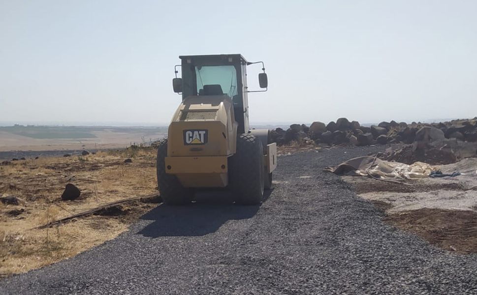 Diyarbakır Bağlar’da yol çalışması