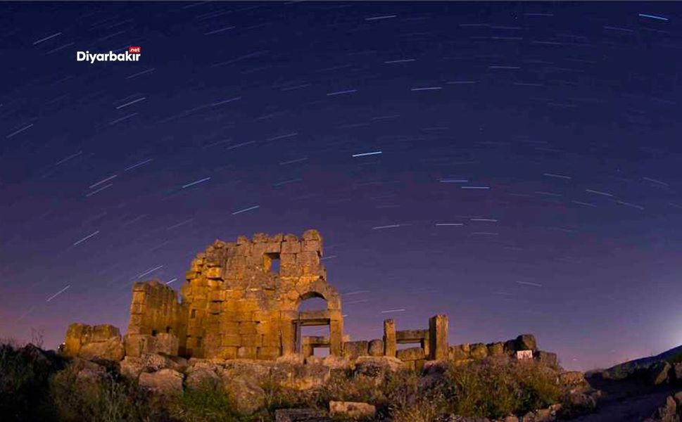 Diyarbakır Zerzevan’da samanyolu ve meteor yağmuru buluştu