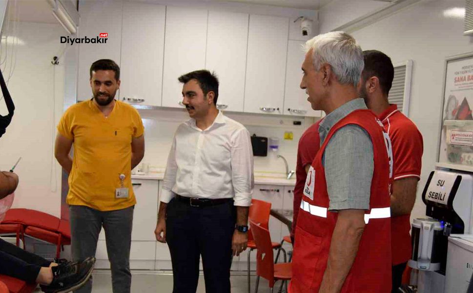 Dicle’de Türk Kızılay’ından kan bağışı kampanyası
