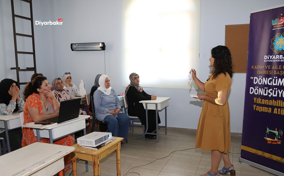 Diyarbakır’da kadınlar için atölye