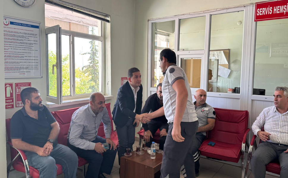 Diyarbakır’da sendika üyeleriyle birlik ve dayanışma mesajı