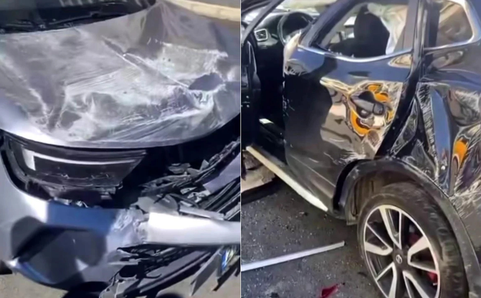 Diyarbakır’da akşam saatlerinde zincirleme kaza: 3 yaralı