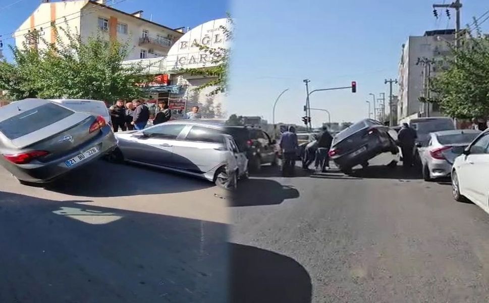 Diyarbakır’da aracını park halinde olan araçlara vurdu