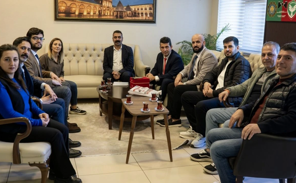 Diyarbakır Büyükşehir’e Sağırlar Konfederasyonundan önemli ziyaret