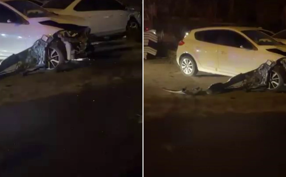 Diyarbakır’da ehliyetsiz sürücünün karıştığı kaza panik yarattı