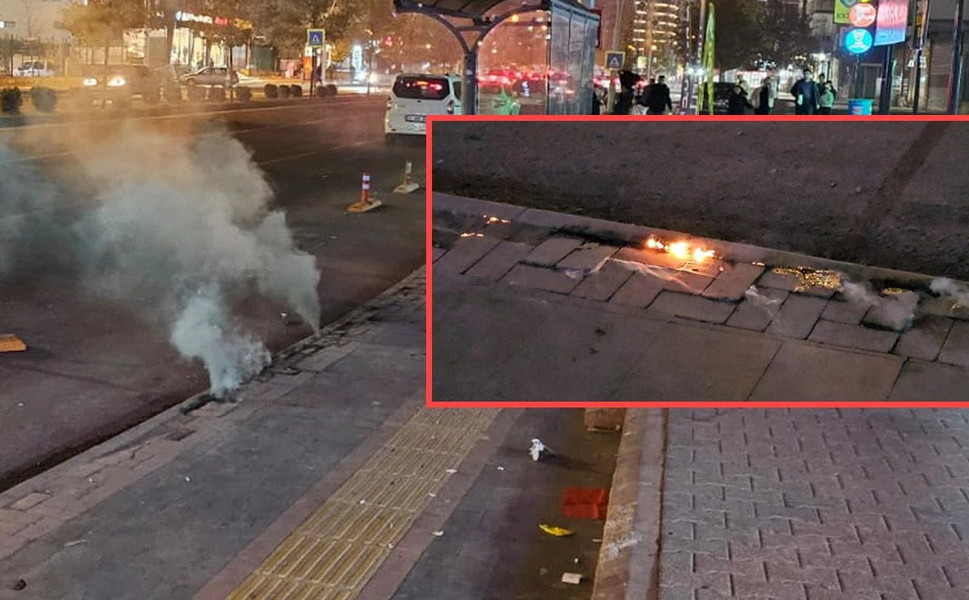 Diyarbakır’da yeraltı elektrik kabloları alev aldı: Mahallede kısa süreli panik