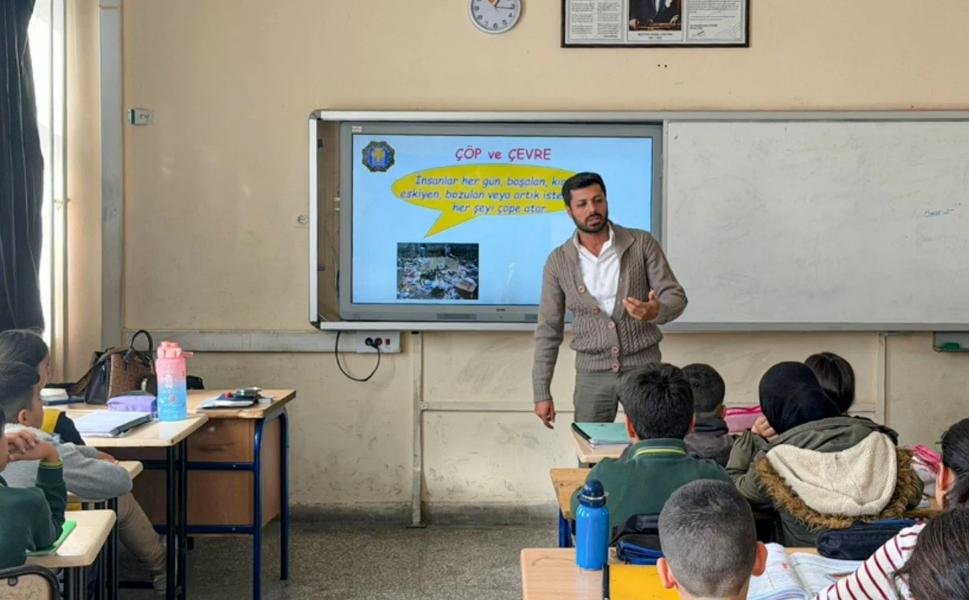 Diyarbakır’da öğrencilere çevre ve sıfır atık eğitimi verildi