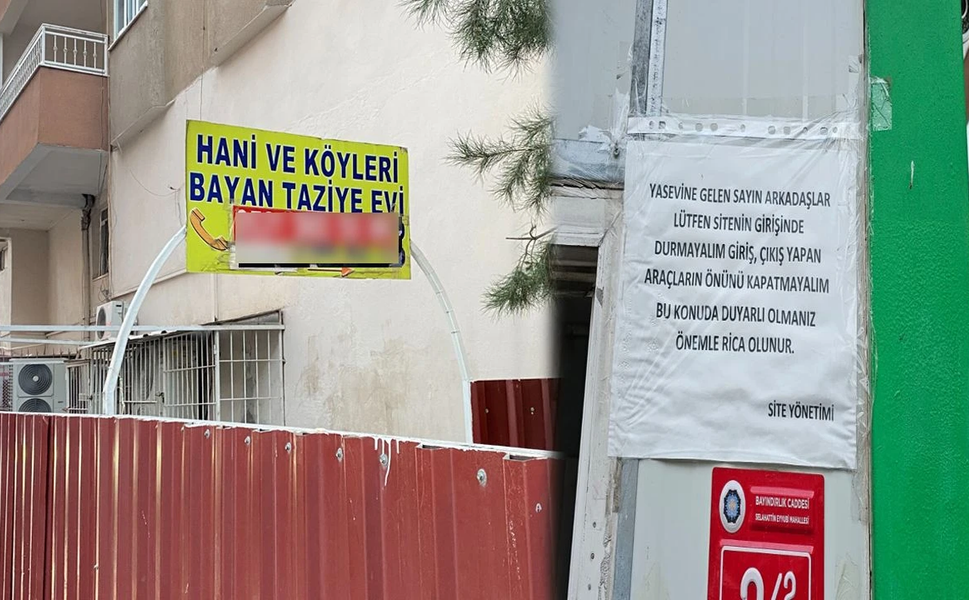Diyarbakır’da taziye evi tartışma yarattı: Sakinler rahatsız