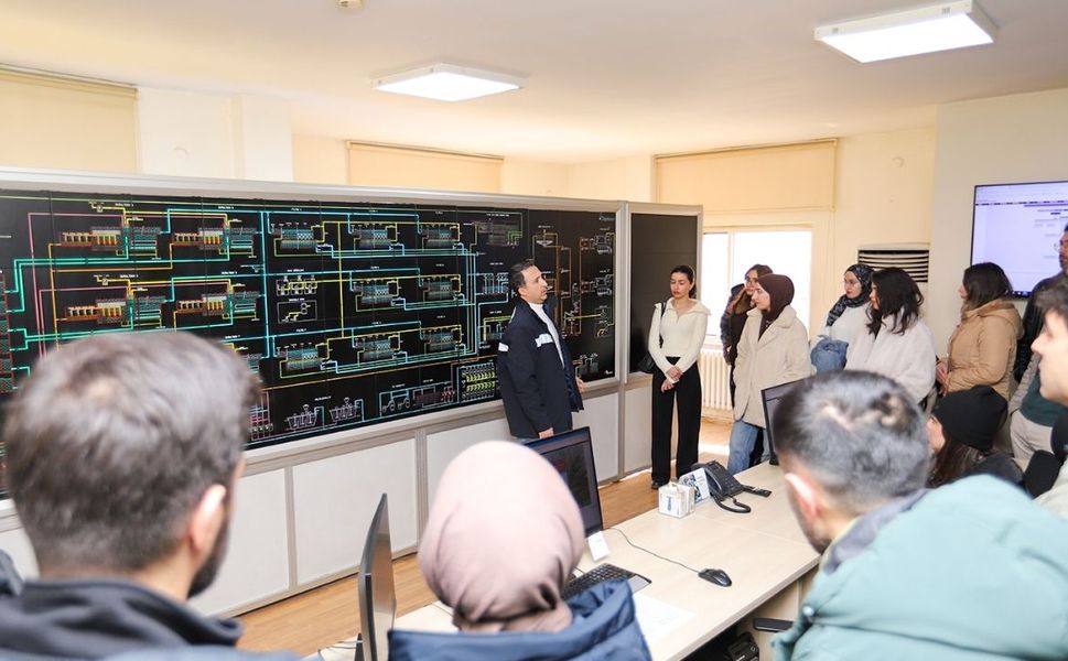 DİSKİ'den intörn hekimlere su arıtma tesisinde halk sağlığı dersi